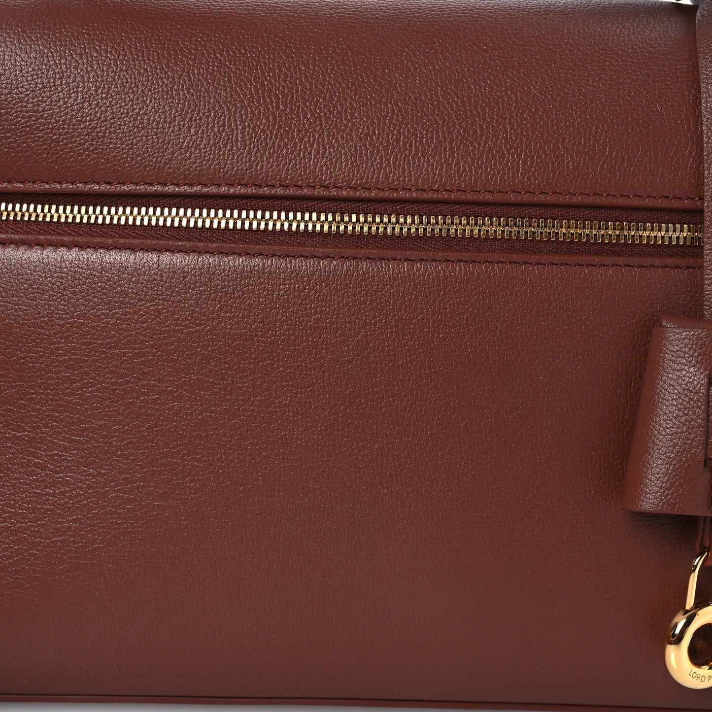 Grained Calfskin Extra Bag L27 Burnt Tan