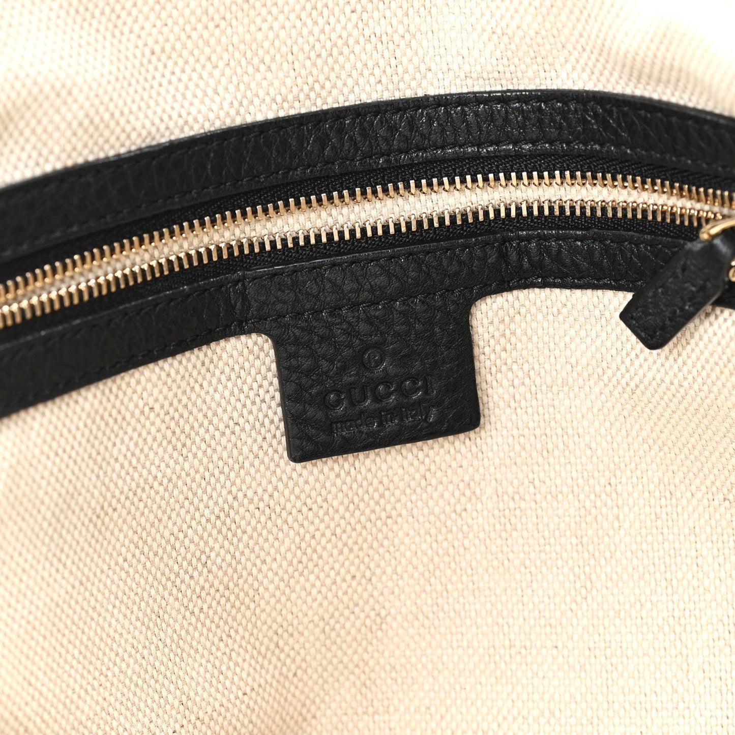 Pebbled Calfskin Medium Soho Shoulder Bag Black