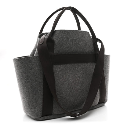 Felt Sac De Pansage Groom Bag Acier