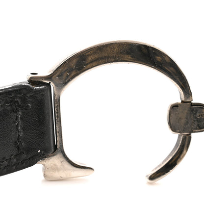 Monogram Saddle Bag Black