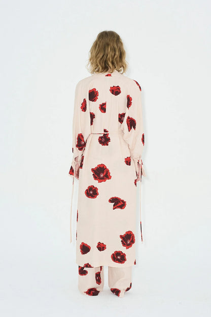 Sahara Print Kimono Dress