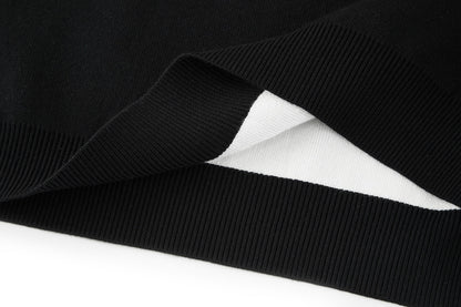 Balenciaga 25 Sweater Black Wool 0002