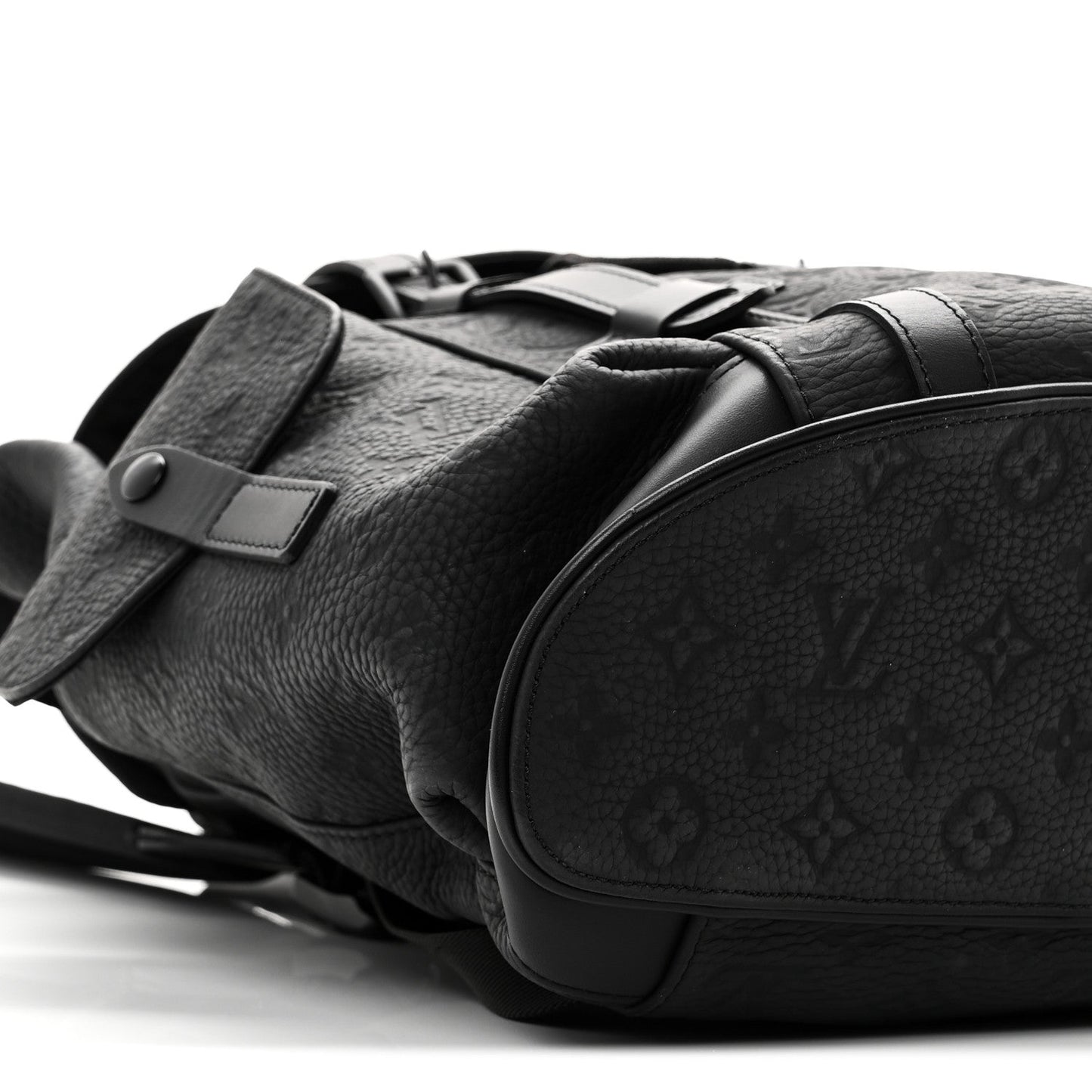 Taurillon Monogram Christopher PM Backpack Black