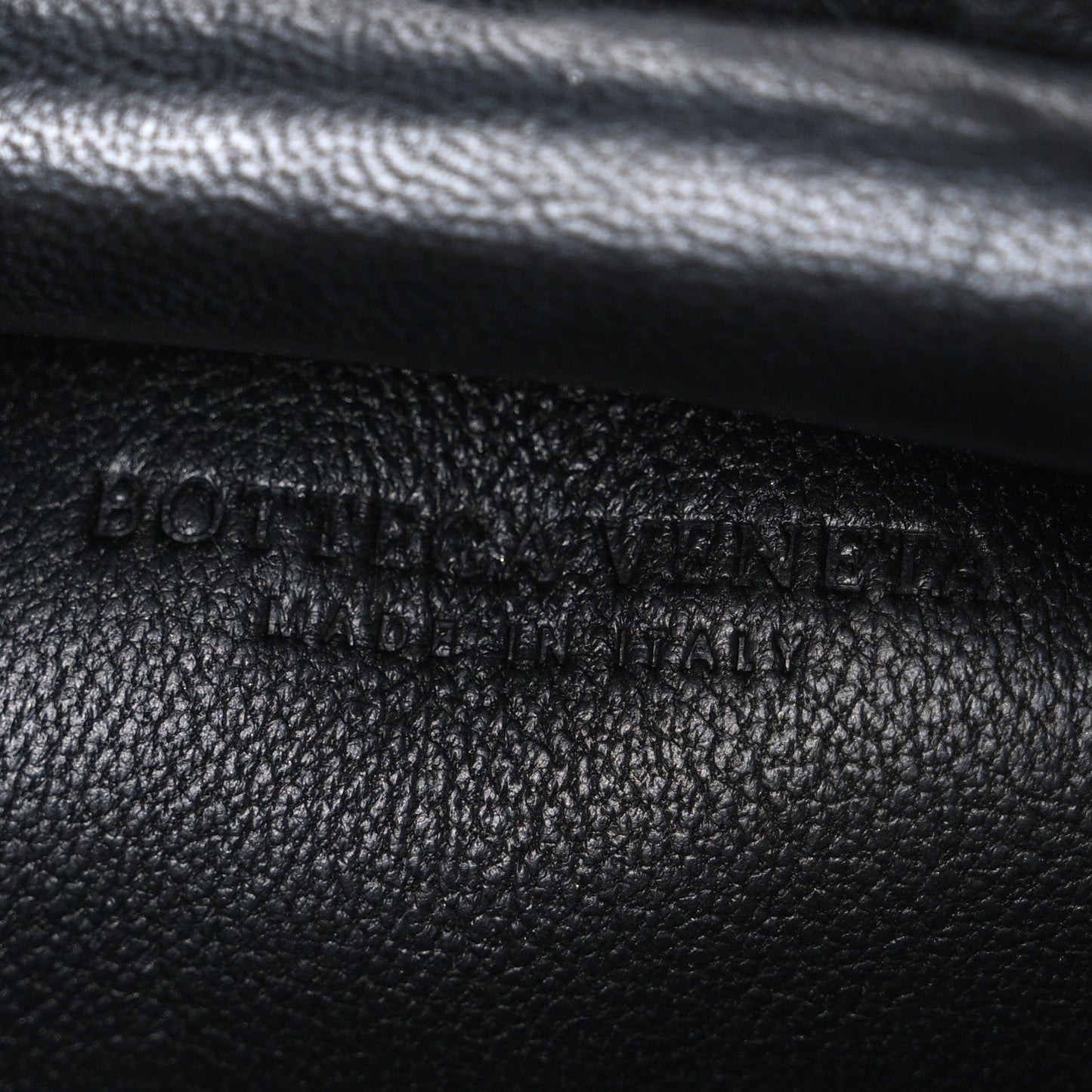 Nappa Intrecciato The Mini Pouch Black