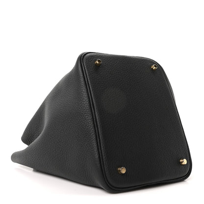 Taurillon Clemence Picotin Lock 22 MM Black