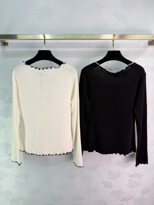 CC Knit Top Wool Nylon 344998