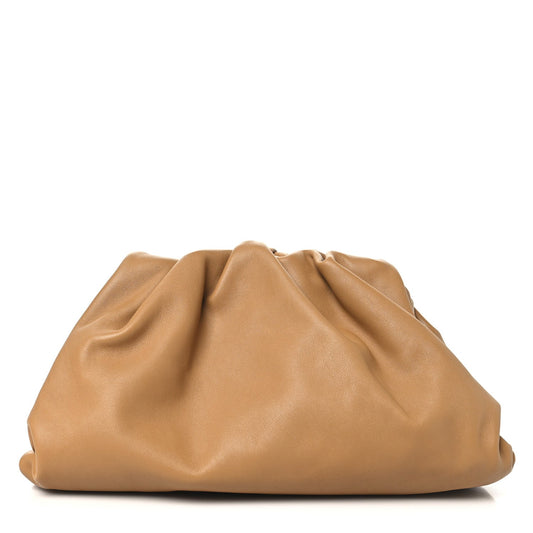 Calfskin Teen Pouch Caramel