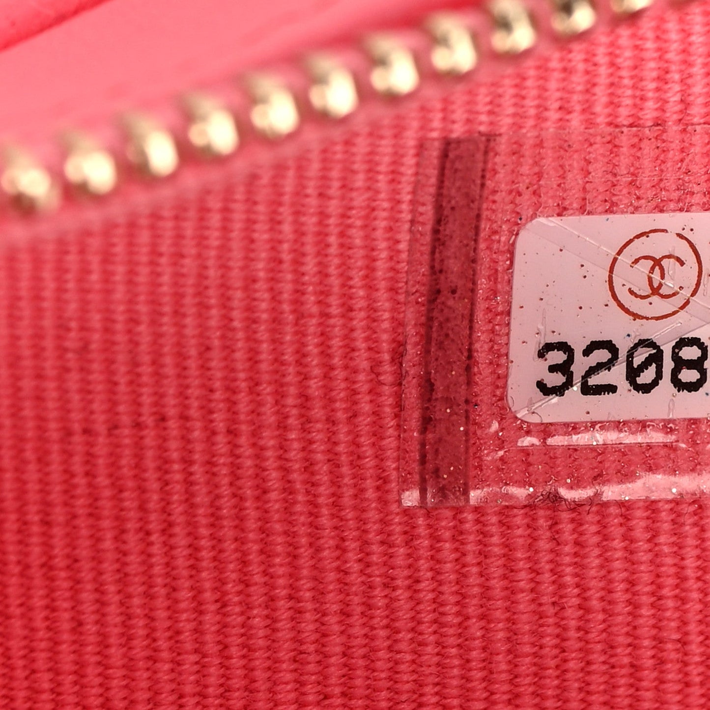 Lambskin Quilted CC In Love Heart Clutch With Chain Pink