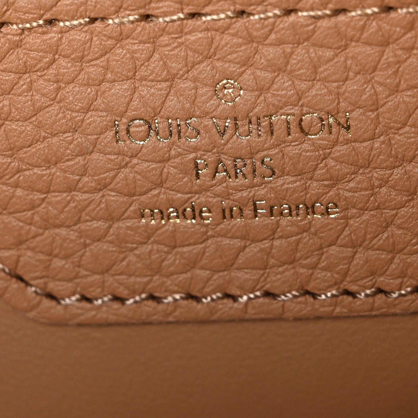 Taurillon Capucines MM Arizona Cognac