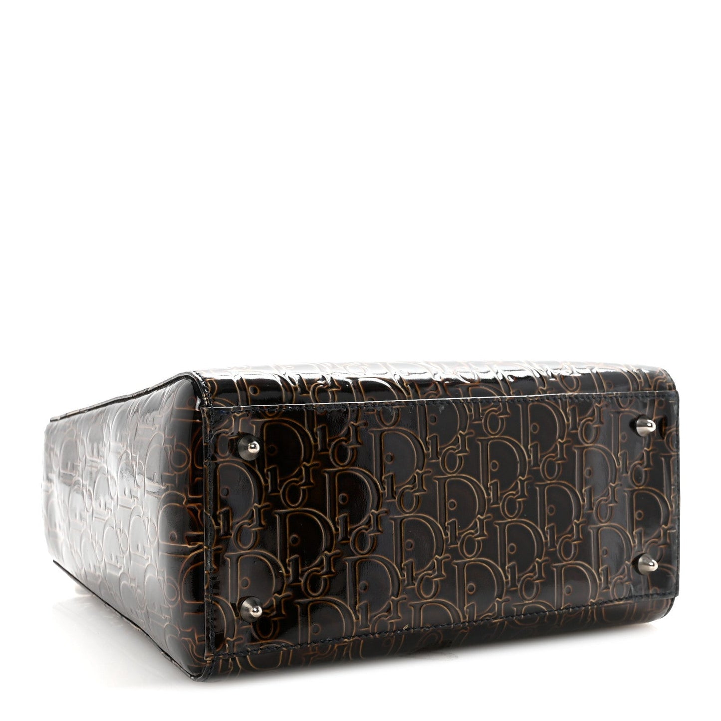 Patent Ultimate Medium Lady Dior Brown