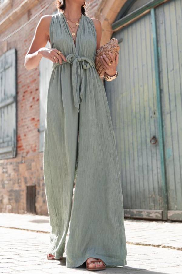 Pantalones casuales de colores sólidos y variados