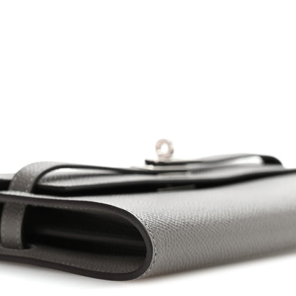 Epsom Kelly To Go Wallet Gris Meyer