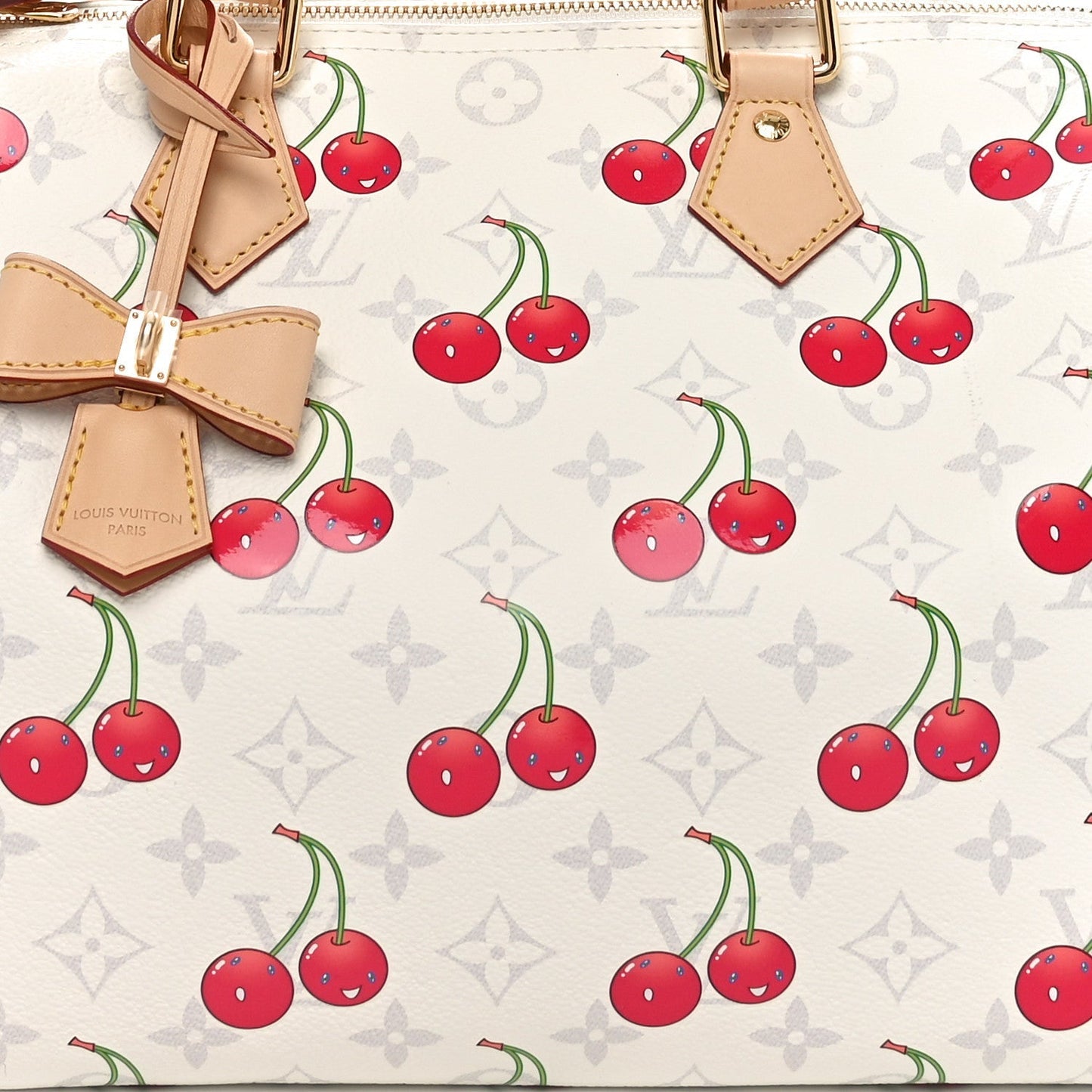 LV X TM Monogram Cerises Speedy Soft Bandouliere 30
