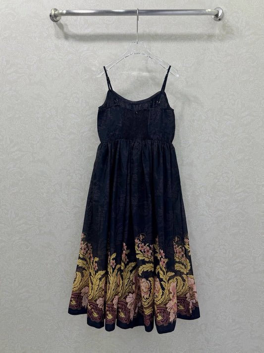 Zimmermann Polly Dress Nouveau Black Cotton 347316