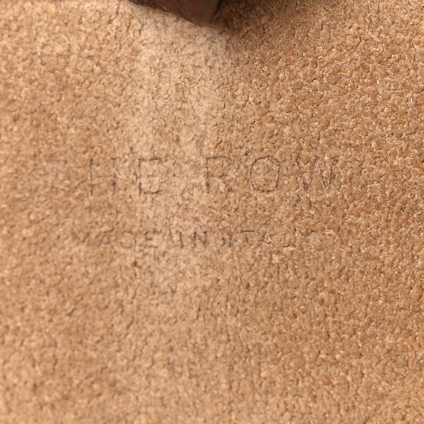 Grained Calfskin Small N/S Park Tote Burnt Wood