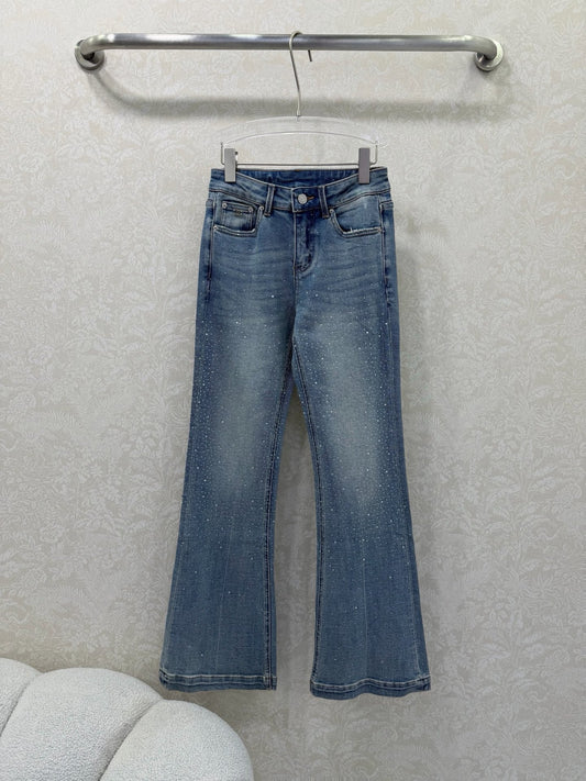 CC 26s Flared Trousers Denim 353018