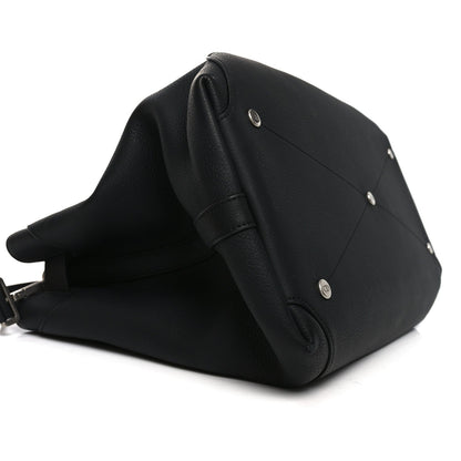 Icons Calfskin Medium Normandie Tote Black