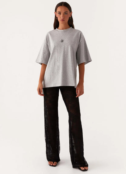 Paige Lace Pants - Black