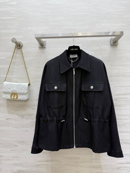 Celine 25 Drawstring Jacket Polyester 298413