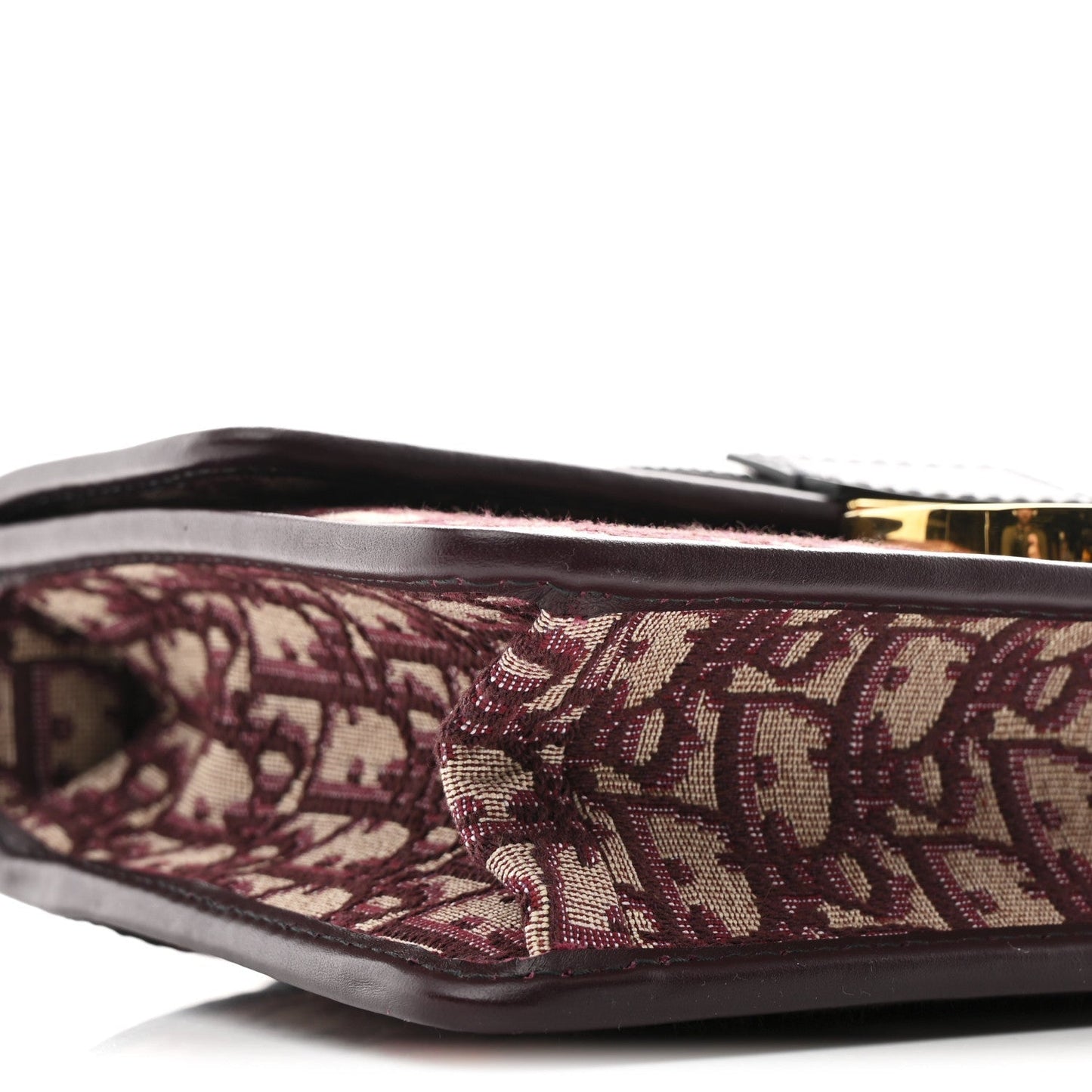 Oblique 30 Montaigne Flap Bag Burgundy