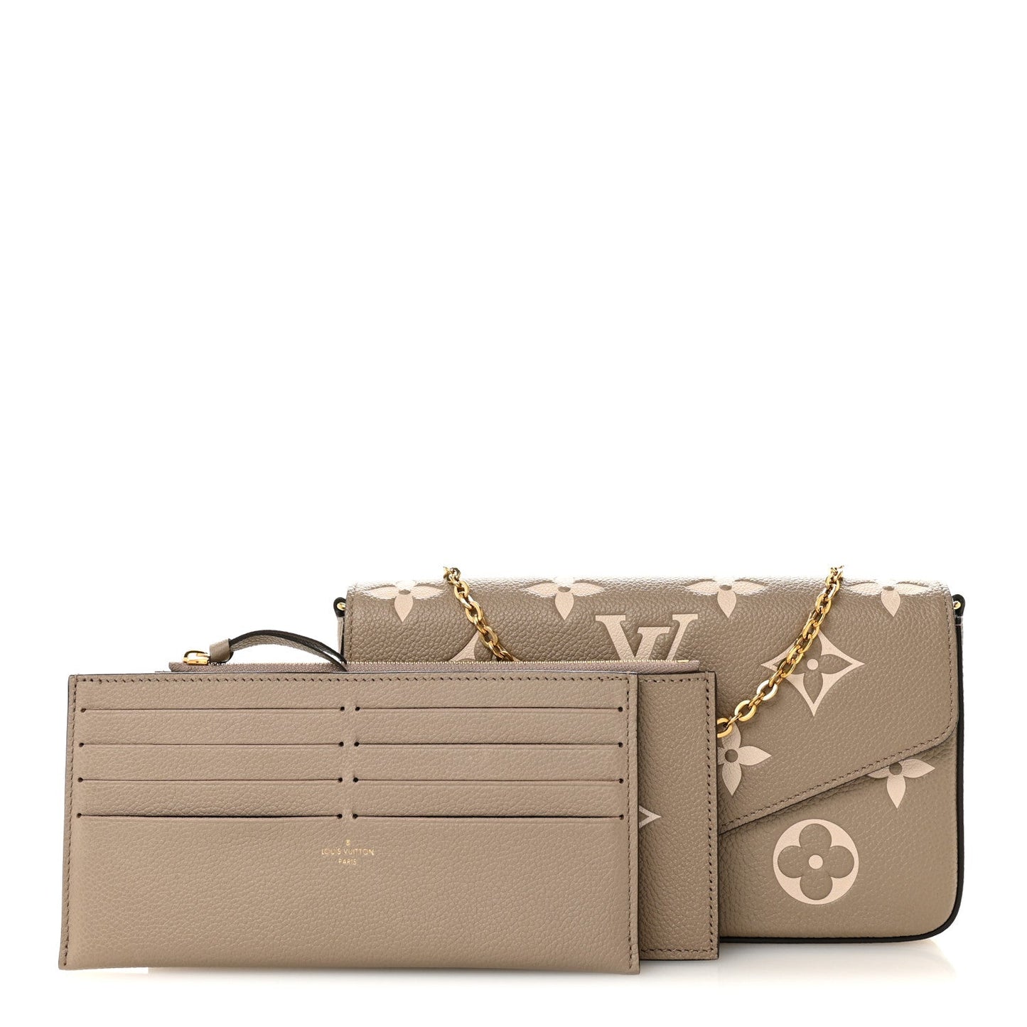 Empreinte Monogram Giant Felicie Pochette Tourterelle Creme