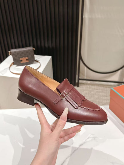 LP Pennan Fringe Burgundy Cowhide 564800