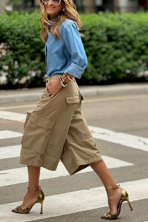 Pantalones caqui clásicos para cualquier trabajo