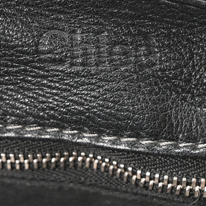 Calfskin Medium Paddington Satchel Black