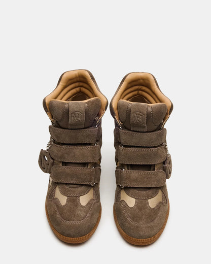 Mavis Taupe Suede