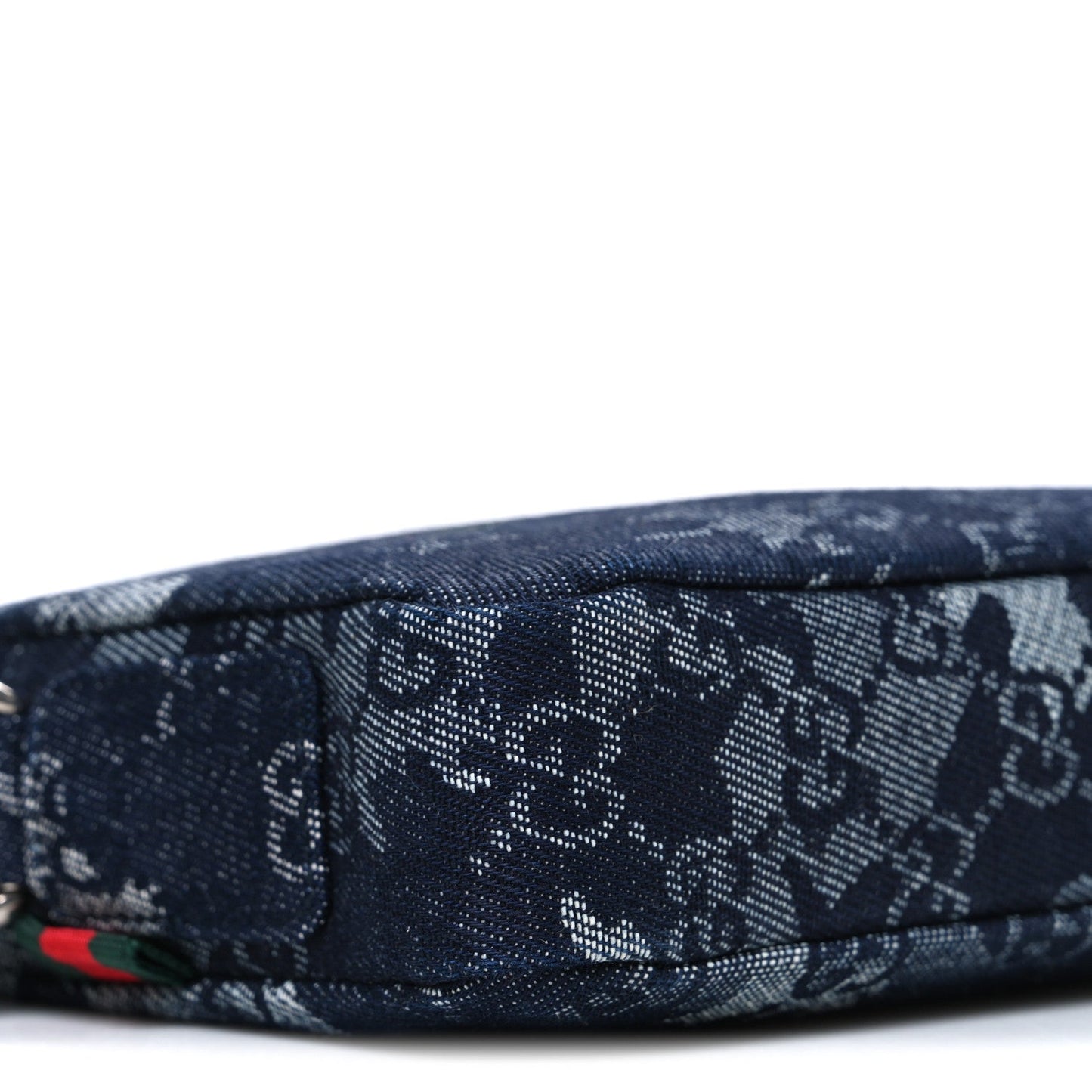 Denim GG Monogram Camouflage Small Crossbody Bag Blue