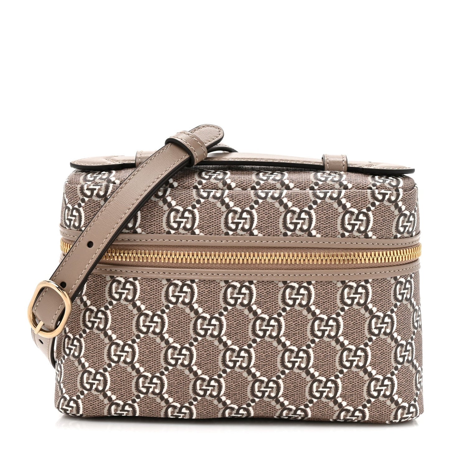 GG Shadow Supreme Canvas Mini Crossbody Bag Taupe