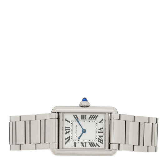 Stainless Steel 22mm Tank Must Quartz Watch