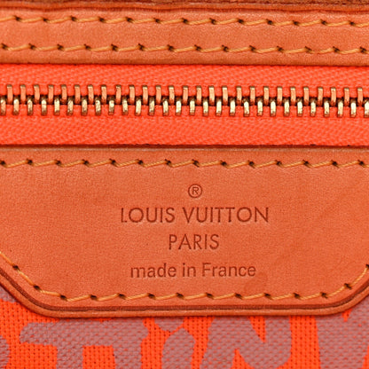 Monogram Graffiti Neverfull GM Orange