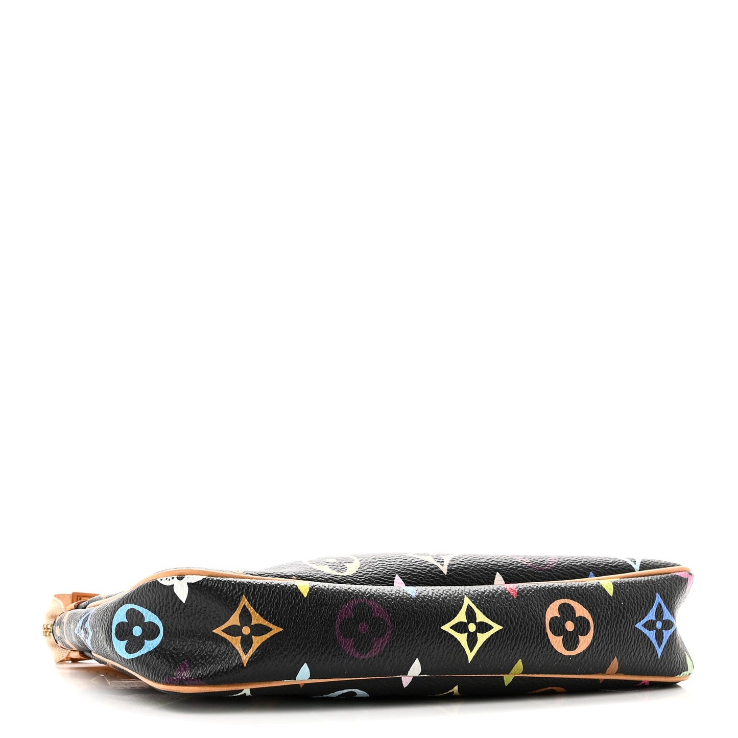 Monogram Multicolor Pochette Accessories Black