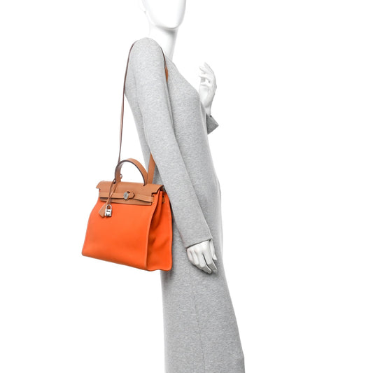 Vache Hunter Toile Herbag Zip 31 PM Orange