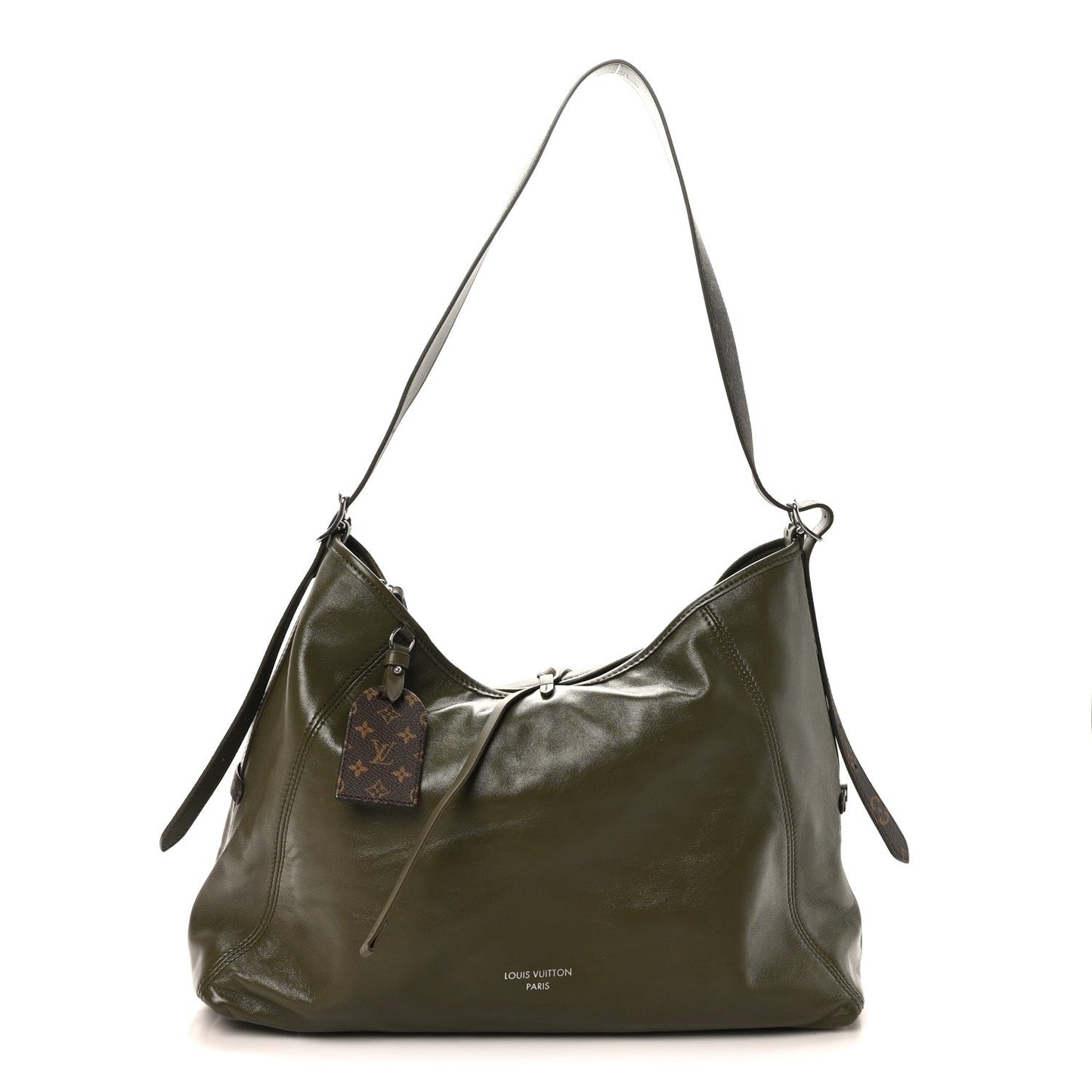 Lambskin CarryAll Vibe MM Dark Kaki