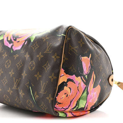 Monogram Roses Speedy 30