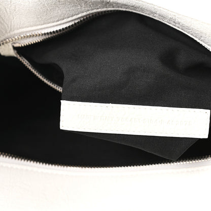 Agneau Arena Neo Cagole City Handbag Optic White