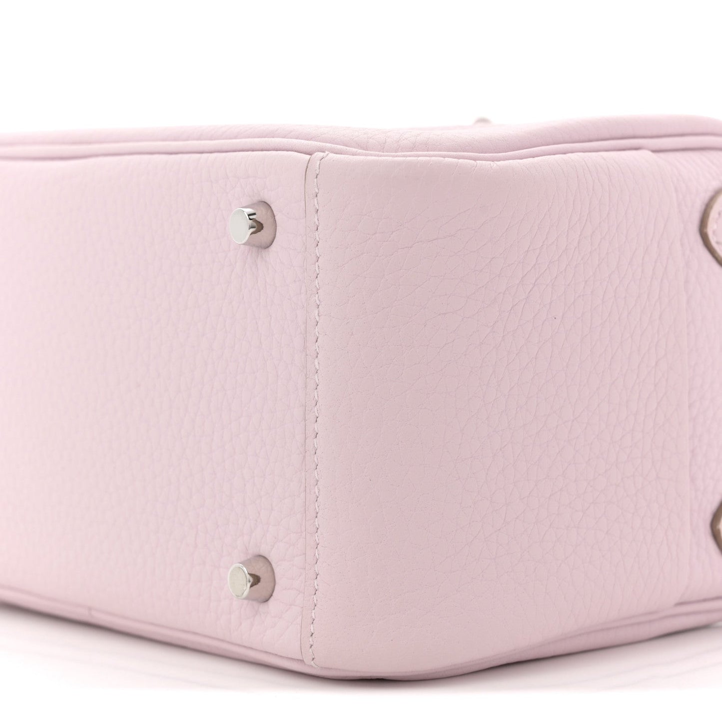 Taurillon Clemence Verso Mini Lindy 20 Mauve Pale Mushroom