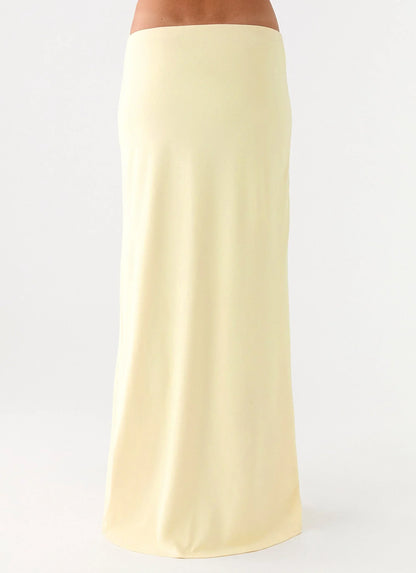 Ashi Maxi Skirt - Yellow