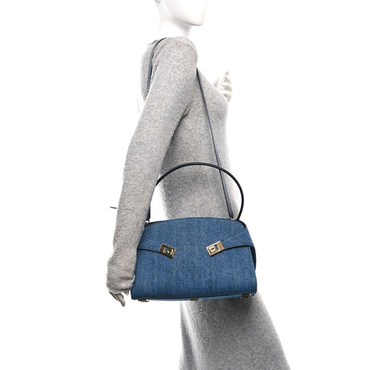 Denim Medium Hug Bag