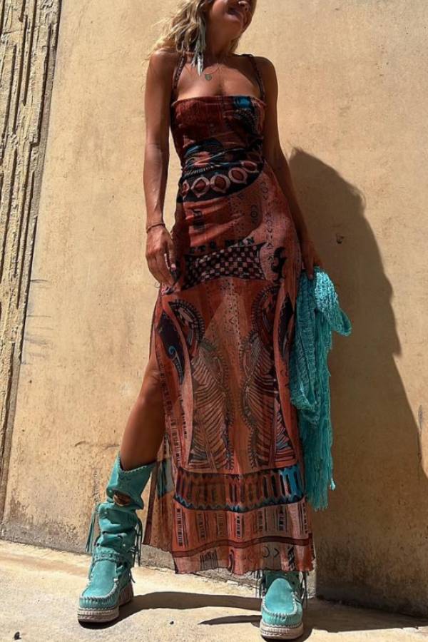 Vestido largo Sunset Sienna