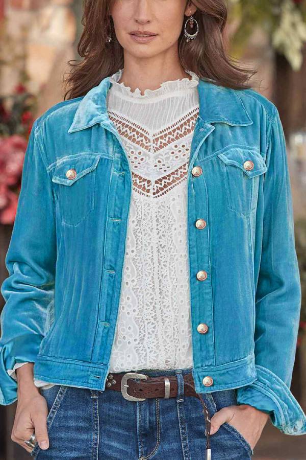 Chaqueta corta de trabajo para mujer