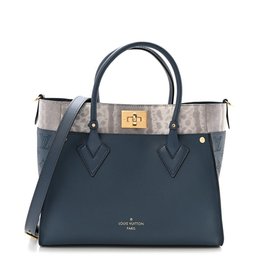 Calfskin Karung Monogram On My Side MM