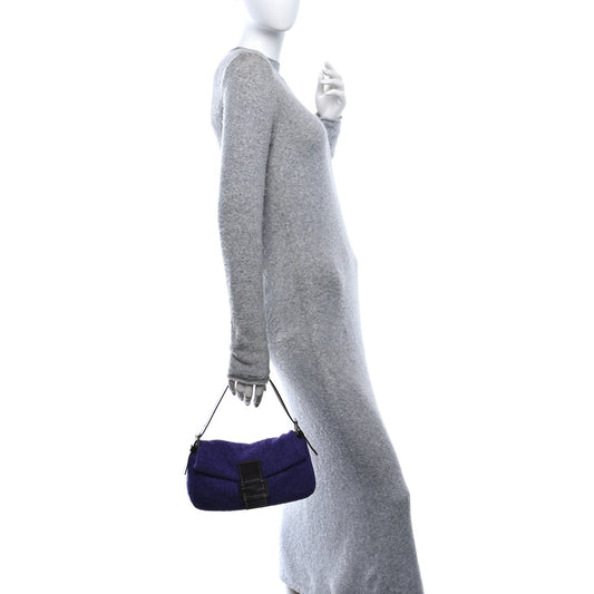 Knit Baguette Purple