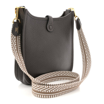 Taurillon Clemence Amazone Sangle Cavale Evelyne TPM Rouge Sellier Gris Pale