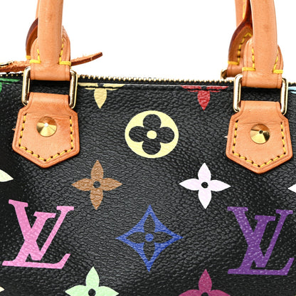 Monogram Multicolor Mini Sac HL Speedy Black
