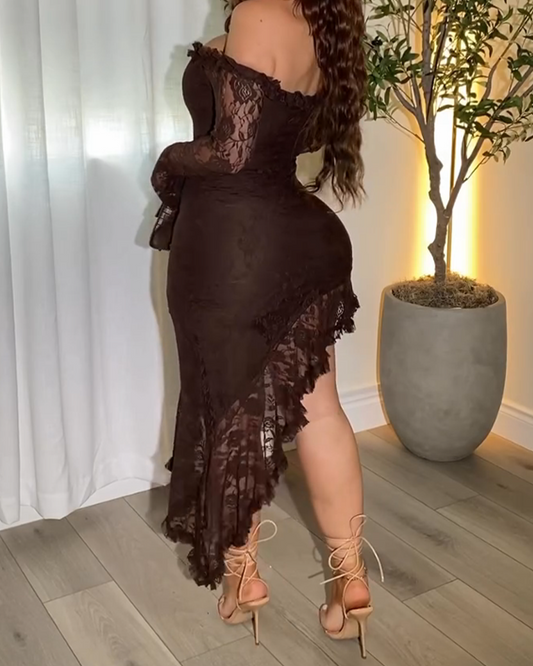 One-Shoulder Hip Dress (Pre-Sale)
