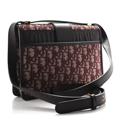 Oblique 30 Montaigne Flap Bag Burgundy
