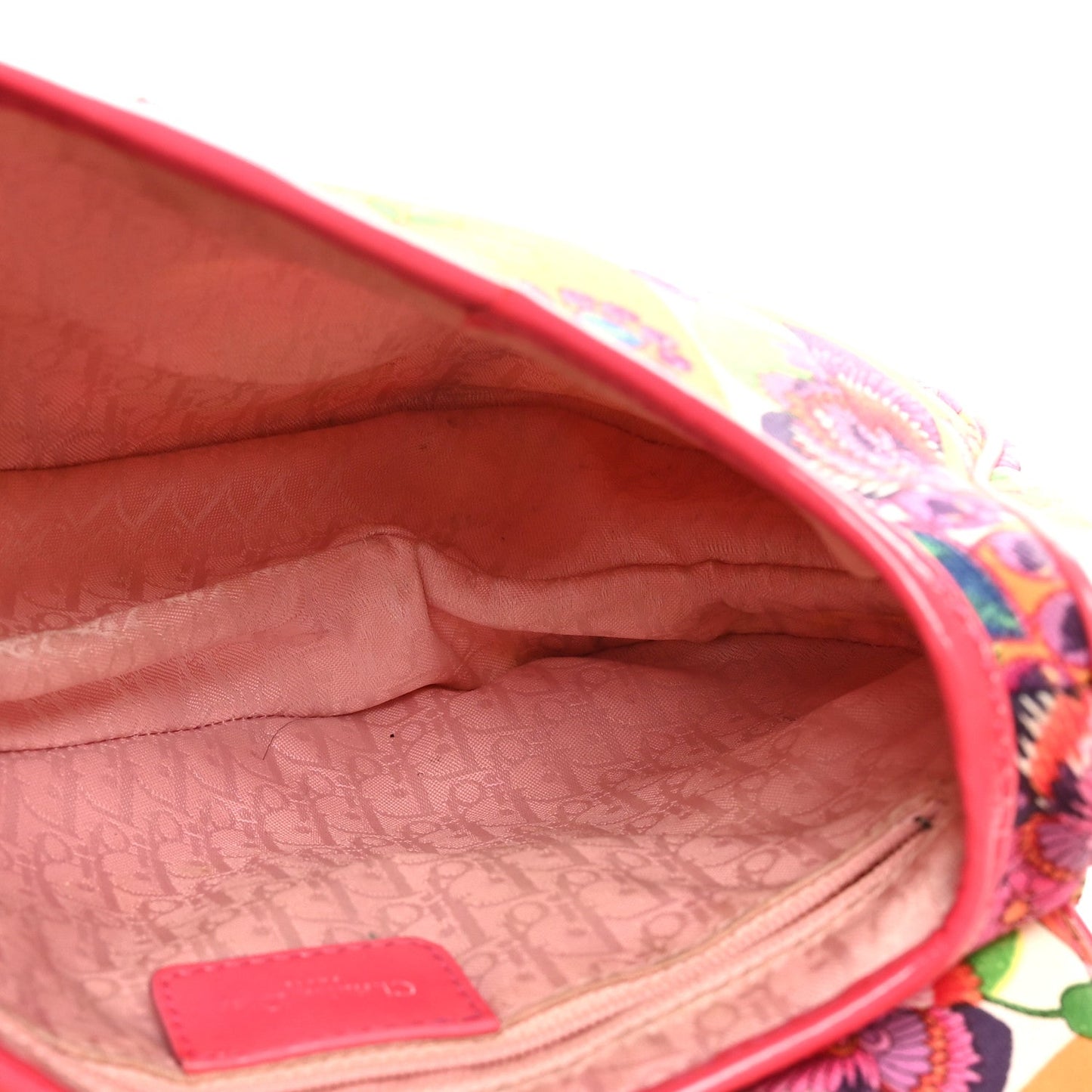 Canvas Floral Hawaii Glamour Saddle Bag Multicolor